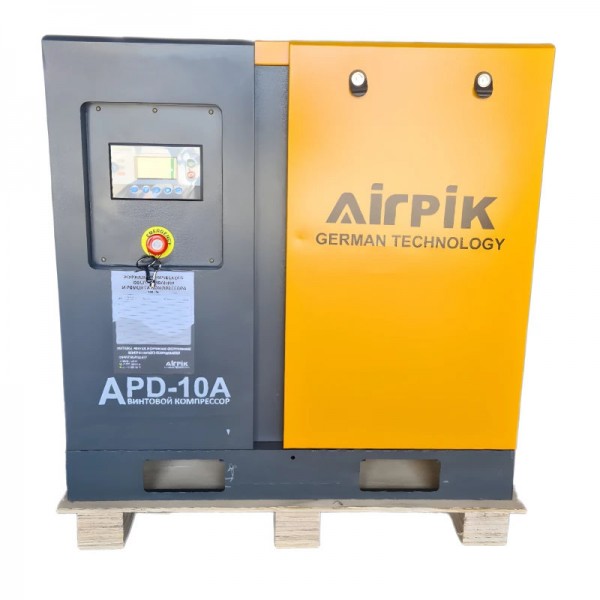 Винтовой воздушный компрессор AirPIK APD-200V IP54, 10бар