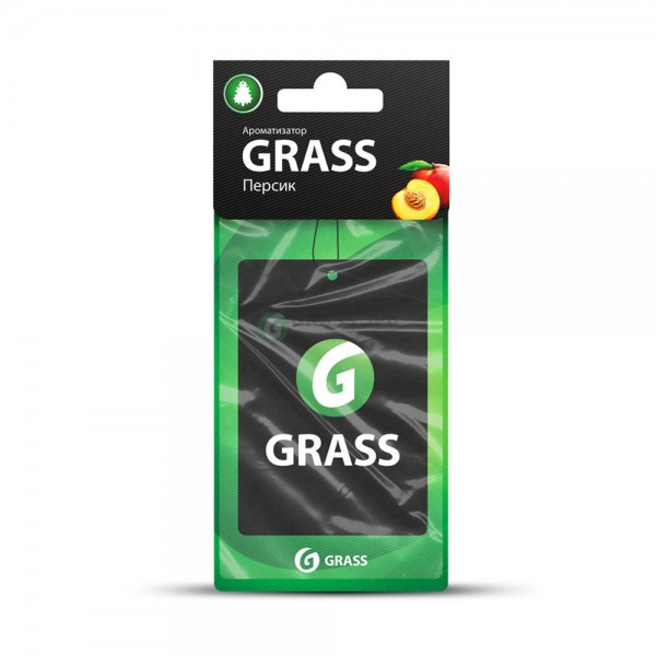 Картонный ароматизатор персик GRASS ST-0402