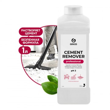 Чистящее средство для очистки после ремонта Cement Remover 1л Grass 125441