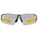 Защитные открытые очки Denzel с поликарбонатными дымчатыми линзами 89193