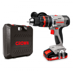 Аккумуляторная дрель-шуруповерт Crown CT 21090 HMX-2 BMC