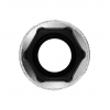 Головка торцевая удлиненная 6-гранная 16 мм, CrV, 1/2"DR STELS 13880