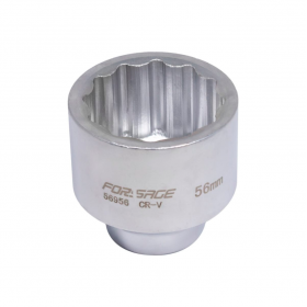 Головка 12-гранная 56 мм, 3/4" DR Forsage F-56956(3998) 