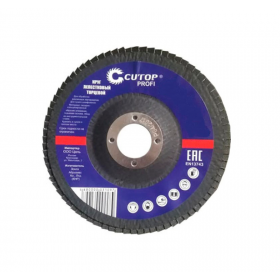 Круг наждачный лепестковый CUTOP (150x22.2 мм, P36, 70-406)