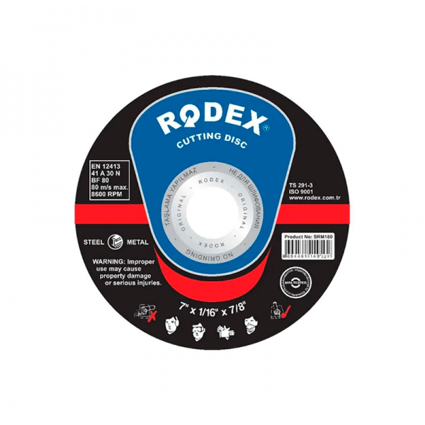 Отрезной диск по металлу RODEX SRM18230