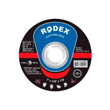 Шлифовальный диск по металлу RODEX (125x22.2 мм) SRS6125