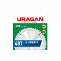 Диск пильный по дереву URAGAN Expert 200х32/30 мм, 48Т 36802-200-32-48_z01