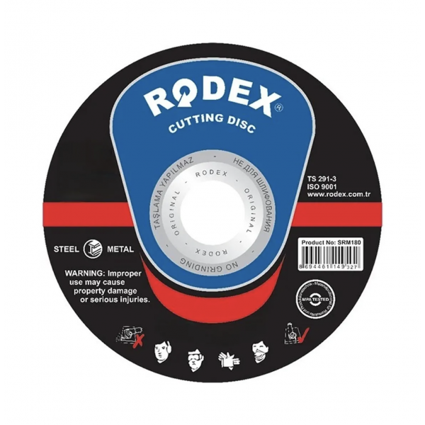 Диск отрезной по металлу RODEX 350х3.5х32 мм SRM350