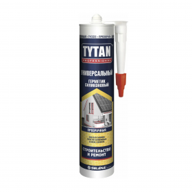 Силикон универсальный TYTAN, 280 мл, коричневый