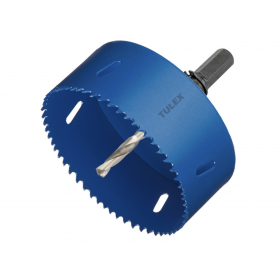 Коронка биметаллическая TULEX 601013-012, с центрирующим сверлом и шестигранным хвостовиком, 12 мм (шт.)