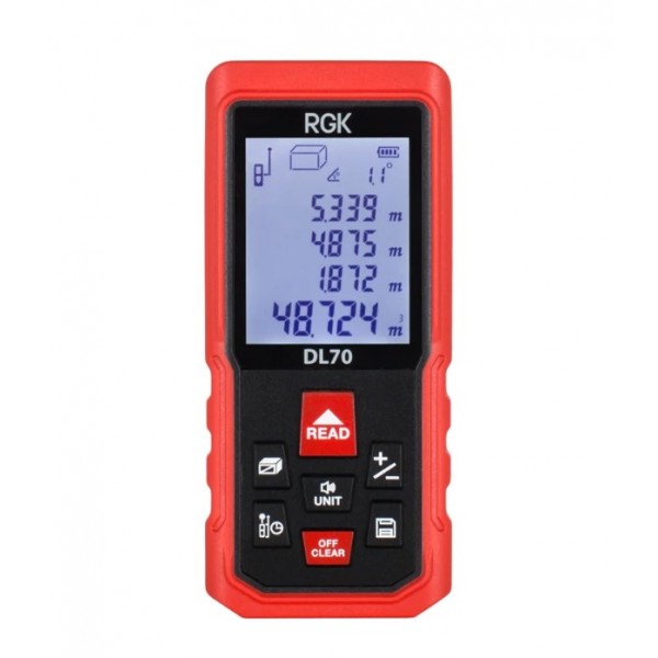 Лазерный дальномер с угломером RGK DL70 арт. RGK DL70