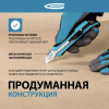Нож 170 мм, обрезиненный ABS-корпус, выдвижное сегментированное лезвие 18 мм (SK-5) // Gross