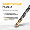 Набор сверл по металлу DENZEL Golden Tip (13 шт.)