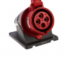 Стационарная розетка IEK MAGNUM ССИ-114 16А 3Р+РЕ 380В IP44 (артикул PSN12-016-4, код 6905759)
