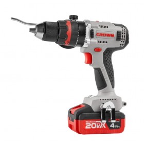 Аккумуляторный ударный шуруповёрт Crown BL CT21093HMX-4 BMC